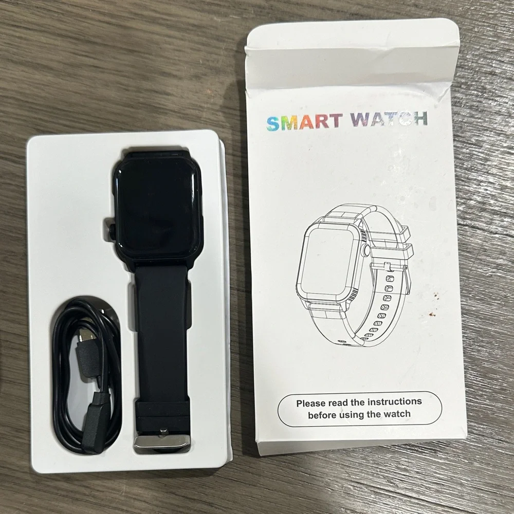 Black Smart Watch fitness monitor